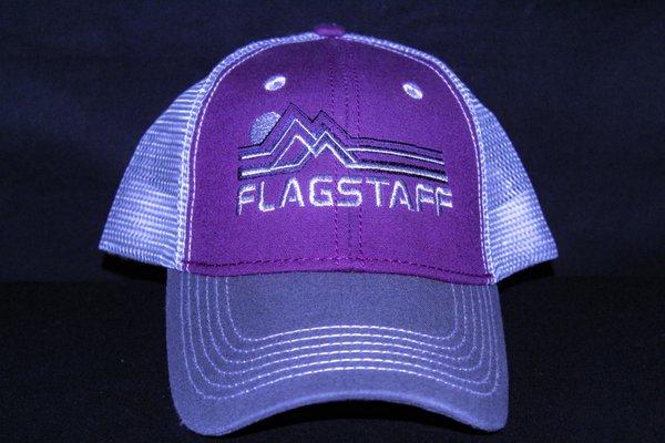 Flagstaff mesh back adjustable cap.