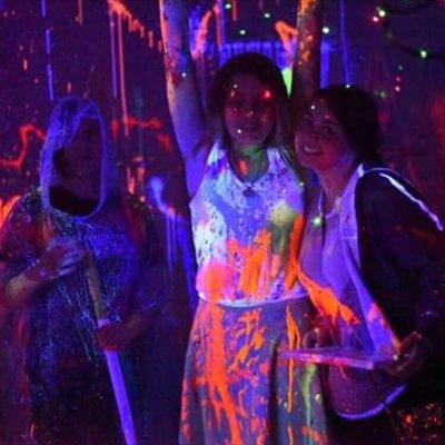 Glow in the Dark Paint Splatter parties & events