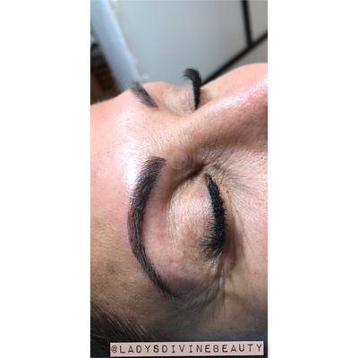 Microblading and Hybrid Eyelash Extensions by Lady