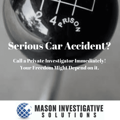 If you have been involved in a serious accident, we can help substantiate facts from fiction.