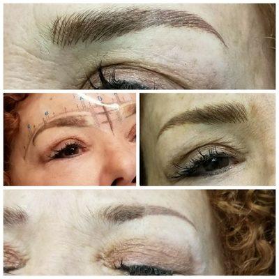 going fuller with microblading!@