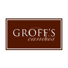 Logo for Groff's Candies