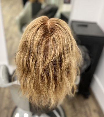 Full head balayage