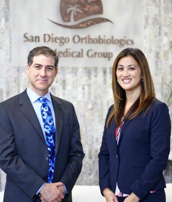 Dr. Christopher Rogers and Dr. Annette Ambach; San Diego's leading experts in Cell Based Therapies.