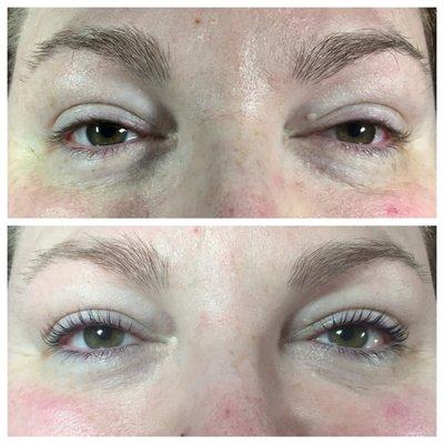 Lash Lift and Tint