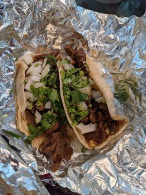 Beef Fajita tacos