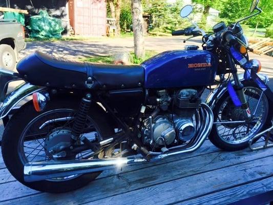 1975 CB400F Barn Fresh