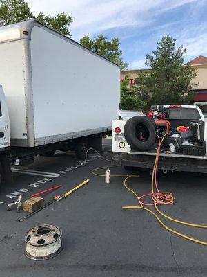 Onsite Heavy Duty Van Tire Repair