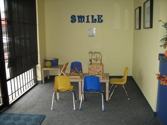 toddler area