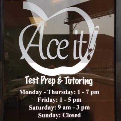 Private Tutoring by appointment is available during all days and time