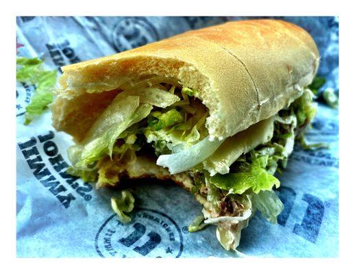 Little Jimmy Tuna w/onions. Jimmy John's . (W. Diversey Ave/N Narragansett Ave.) Sandwiches & Deli . Fast & Clean . Cool!