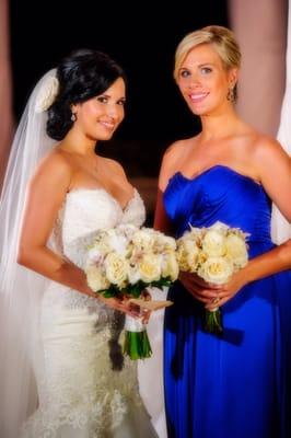 Bride and bridesmaids dresses by Consuelo Celemin Couture