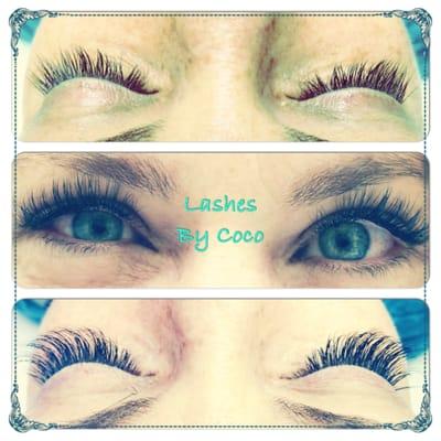 I love my clients when they have a ton of natural lashes or even very little lashes. they always go home with beautiful natural mink lashes.