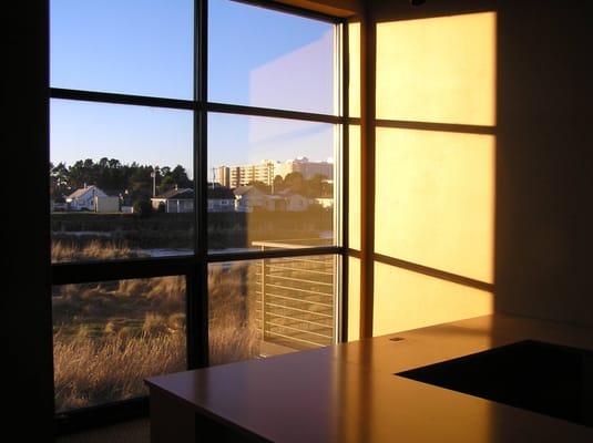 View from the Massage Room.