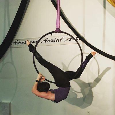 Come learn the aerial and circus art at Airotique! www.airotiquemovement.com