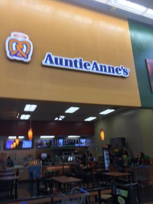 Auntie Anne's Store Front, Fremont, CA.