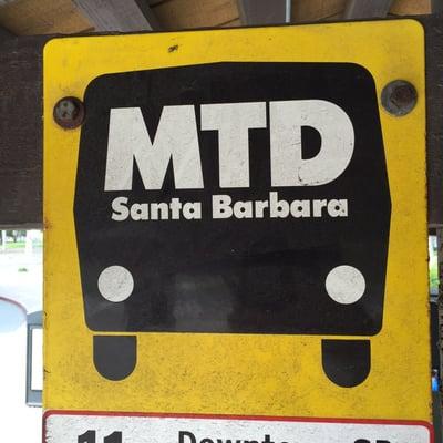 Santa Barbara MTD sign