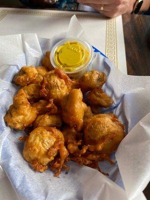 Fried mushrooms