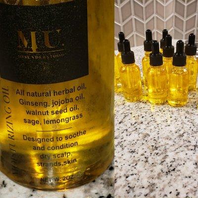 natural moisturizing hair oil