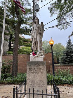 Statue of St Michael