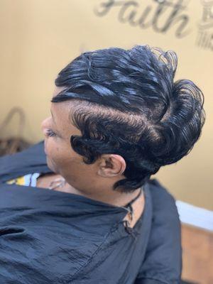 Finger waves and curls