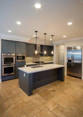 Saunders Construction full kitchen remodel