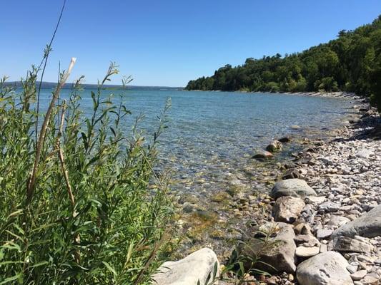 Gorgeous tail ride from Petoskey south to Charlevoix