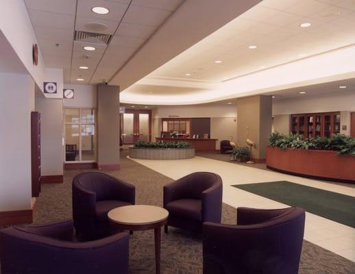 St. Luke's Birth Care Center lobby.