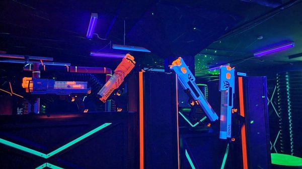 Laser tag and Nerf