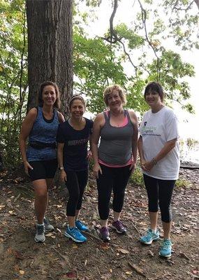 some of our Empowered Solemates running Burke Lake