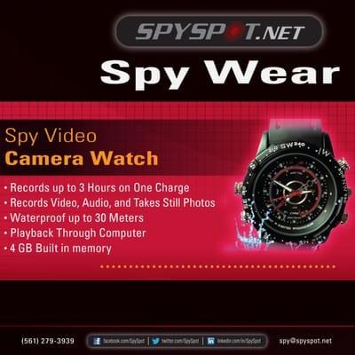 Spy Watch Video Camera