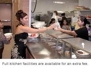 Rent out our Kitchen with the Banquet Hall for the most efficient food service.