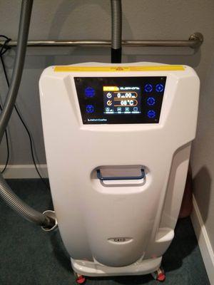 CRYOtherapy machine for isolation on specific joints for a more targeted effect.