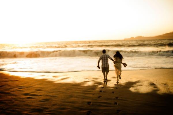 Engagement Shoot at the Beach - San Francisco