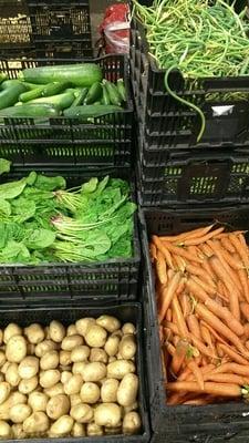 Glebocki Farms produce getting ready for the market