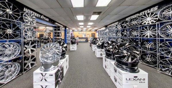 RimTyme Custom Wheel and Tire Showroom - Located in Spring Lake, NC