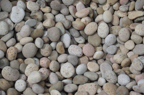 Mexican Beach Pebbles, Buff