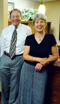 Attorney Steve Ray with long time legal assistant Mary Anne