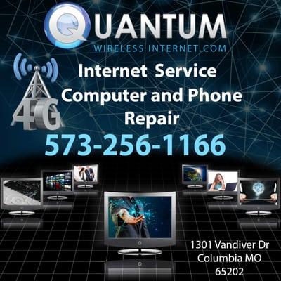 Internet, Television and Telephone Services, Phone and PC repair.