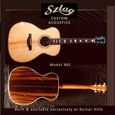 Szlag custom acoustics by Guitar Villa