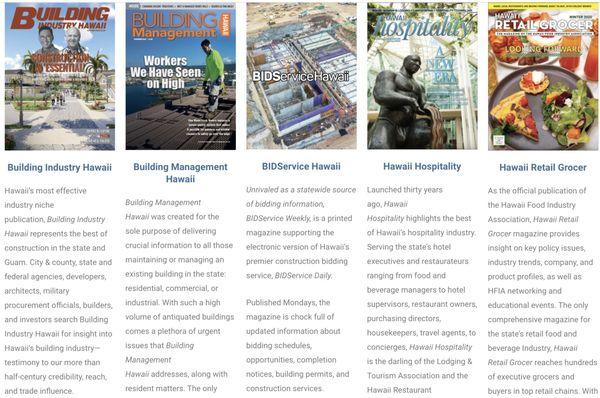 Our magazines incorporate specialized design, technology, expertise, and intelligence to fulfill the needs of businesses.