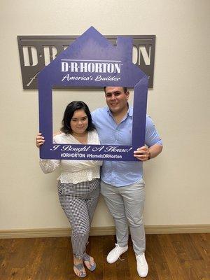 Happy clients closing in their home