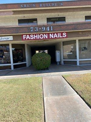 Fashion nails was moved to different location in Palm desert