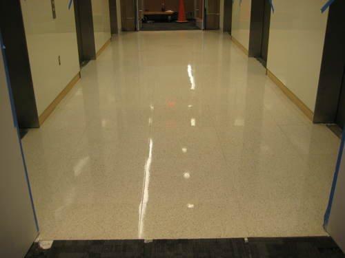 Epoxy Terrazzo Tile Refinishing After