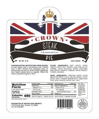 Crown Steak Pie