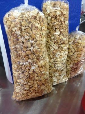 Caramel kettle corn