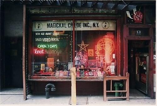 Magickal Childe inc, NYC closed  1999