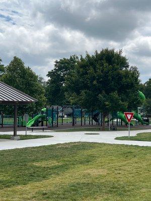 Playground and fun bike and scooter payhs