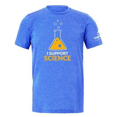 Promotional swag - Cayman Chemical's "I Support Science" tee