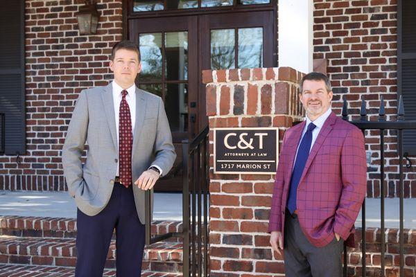 Founders and Personal Injury Attorneys Joseph Thickens and Eric Cavanaugh.